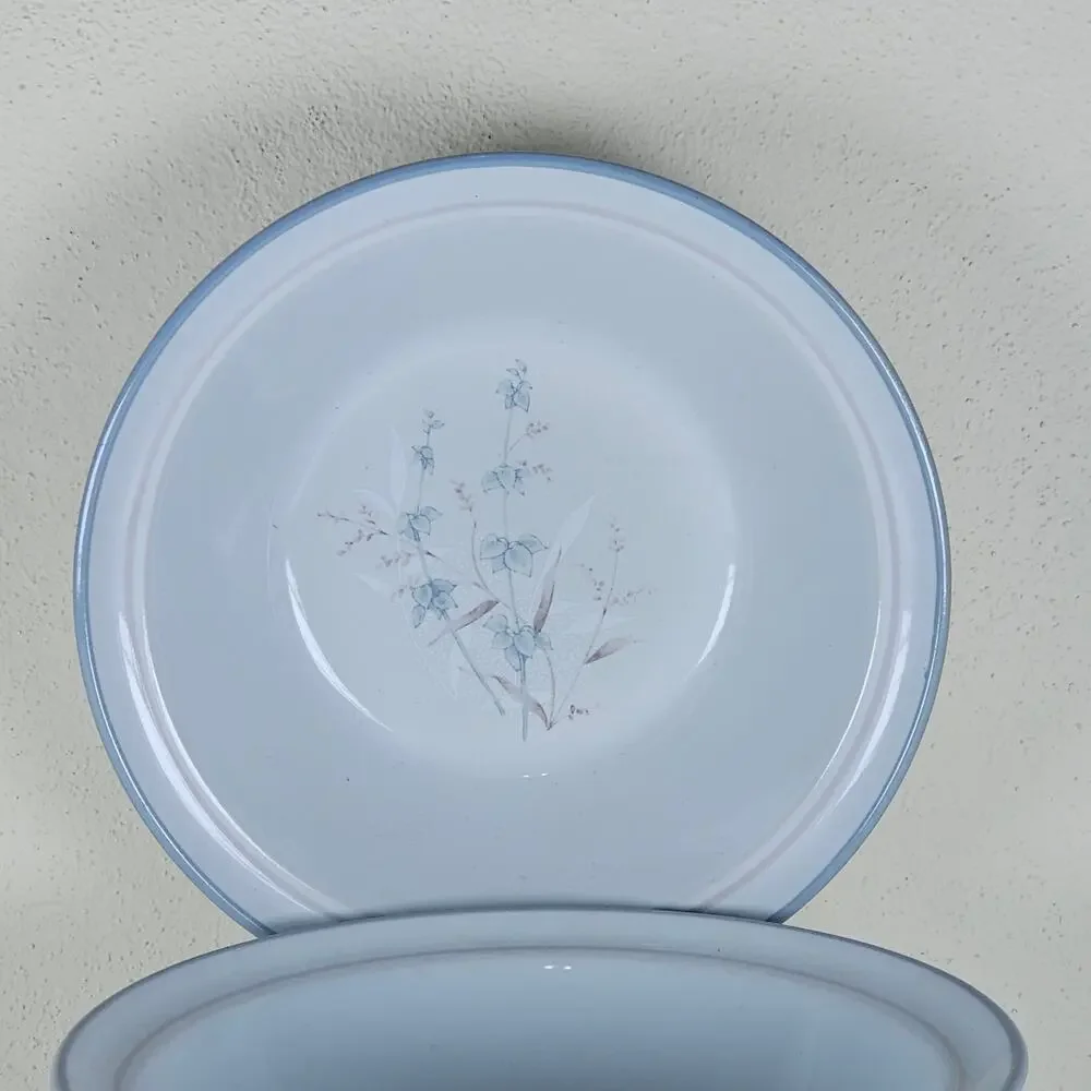 Set of 4‎ Noritake Stoneware Woodstock 8354 Cereal Bowls 6 1/2